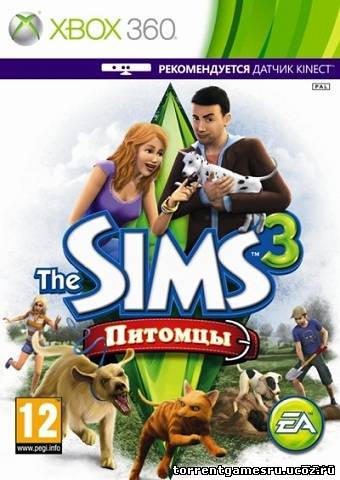 [Xbox 360] The Sims 3 : Pets [Region Free][ENG](2011) Скачать торрент