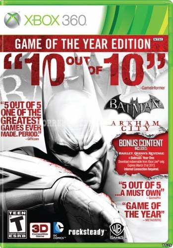 Batman: Arkham City + dlc [GOD/RUS]