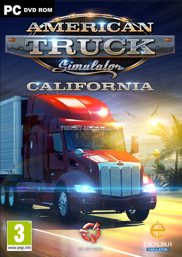 American Truck Simulator [v 1.0.0s + 4 DLC] (2016) PC | RePack от xatab