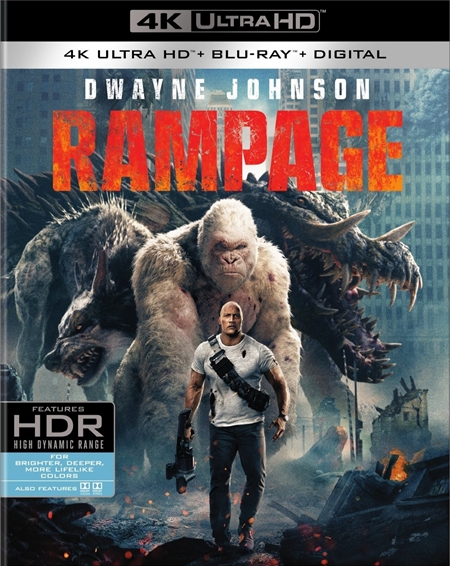 Рэмпейдж / Rampage (2018/UHD BDRemux) 2160p, HDR, Лицензия torrent