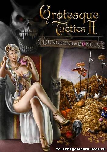 Скачать Grotesque Tactics 2 – Dungeons and Donuts (2011) PC торрент