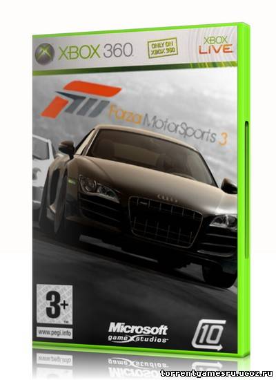 Скачать Forza Motorsport 3 (2009) XBX-360 торрент