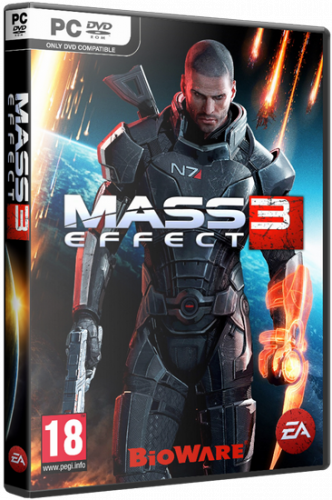 Скачать Mass Effect 3.v 1.0.5427.1 + 3 DLC (Electronic Arts) (RUS, ENG \ ENG) [Repack]  торрент