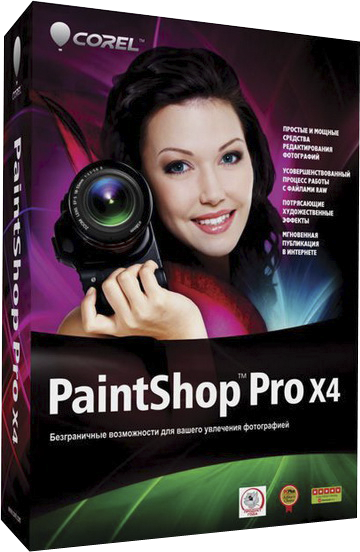 Скачать Corel PaintShop Pro X4 14.1.0.5 SP1 (2012) PC торрент