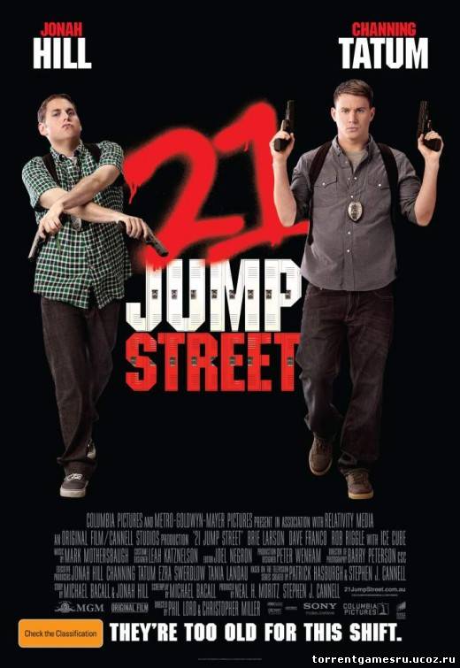 Скачать Мачо и ботан / 21 Jump Street (2012/HDRip) | Лицензия торрент