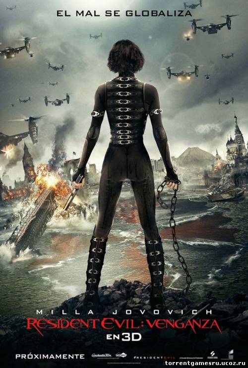 Скачать Обитель зла 5: Возмездие / Resident Evil: Retribution (2012/HDTVRip) | Трейлер торрент