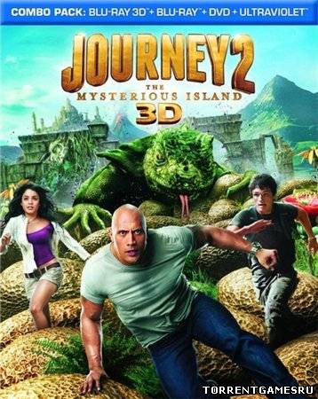 Путешествие 2: Таинственный остров 3Д / Journey 2: The Mysterious Island 3D (2012) [BDRip]