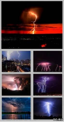 Обои для рабочего стола - Amazing Impressive Lightning Wallpapers (2560 х 1600).torrent