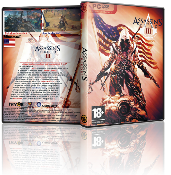 Assassin's Creed 3 - Ultimate Edition [v 1.03] (2012) PC | Rip от R.G. Revenants.torrent