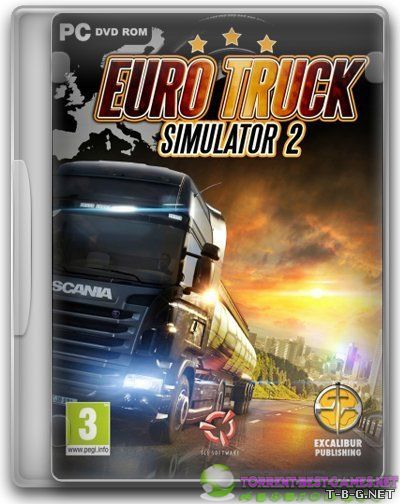 Euro Truck Simulator 2: Gold Bundle [v 1.9.24.1s] (2013) PC | RePack от xatab