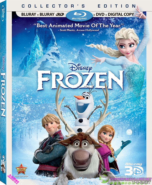 Холодное сердце / Frozen (2013) BDRip 1080p от Ash61 | 3D-Video | halfOU | Лицензия