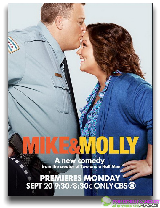 Майк и Молли / Mike and Molly [S04] (2013) WEB-DLRip | Кураж-Бамбей