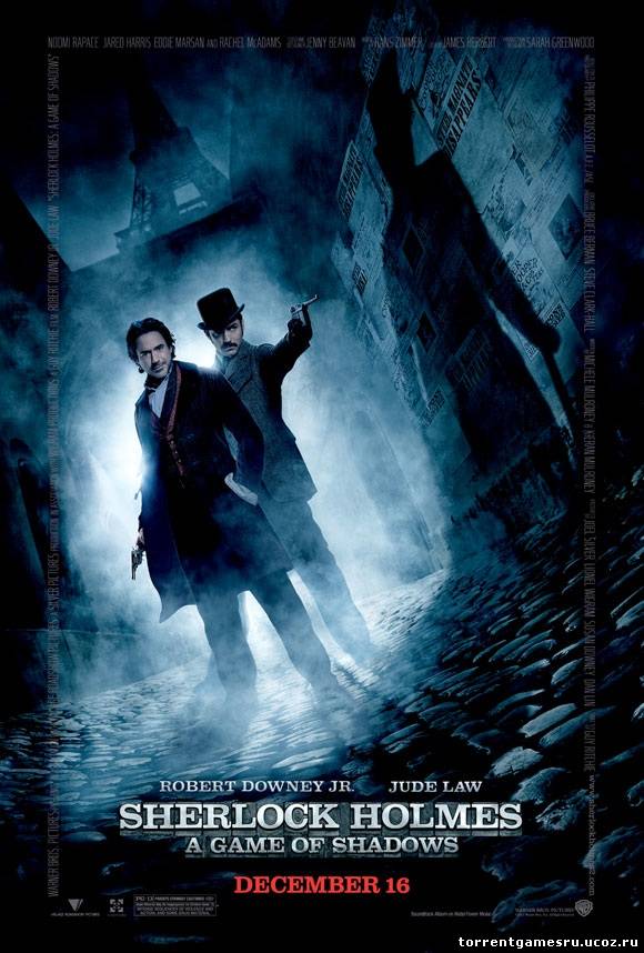 Шерлок Холмс: Игра теней / Sherlock Holmes: A Game of Shadows (2011) TS Скачать торрент