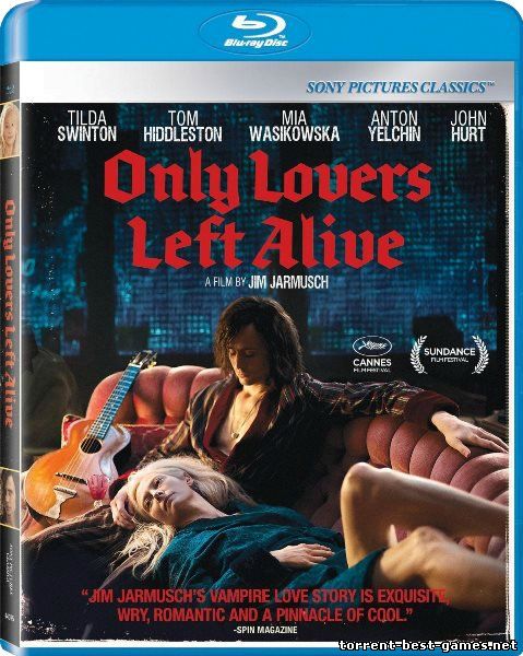 Выживут только любовники / Only Lovers Left Alive (2013) BDRip от HELLYWOOD | Лицензия