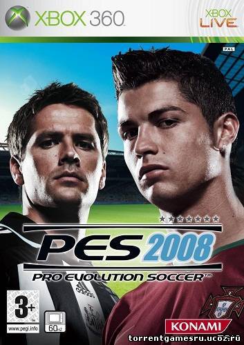 Pro Evolution Soccer 2008 (2007) XBOX360 Скачать торрент